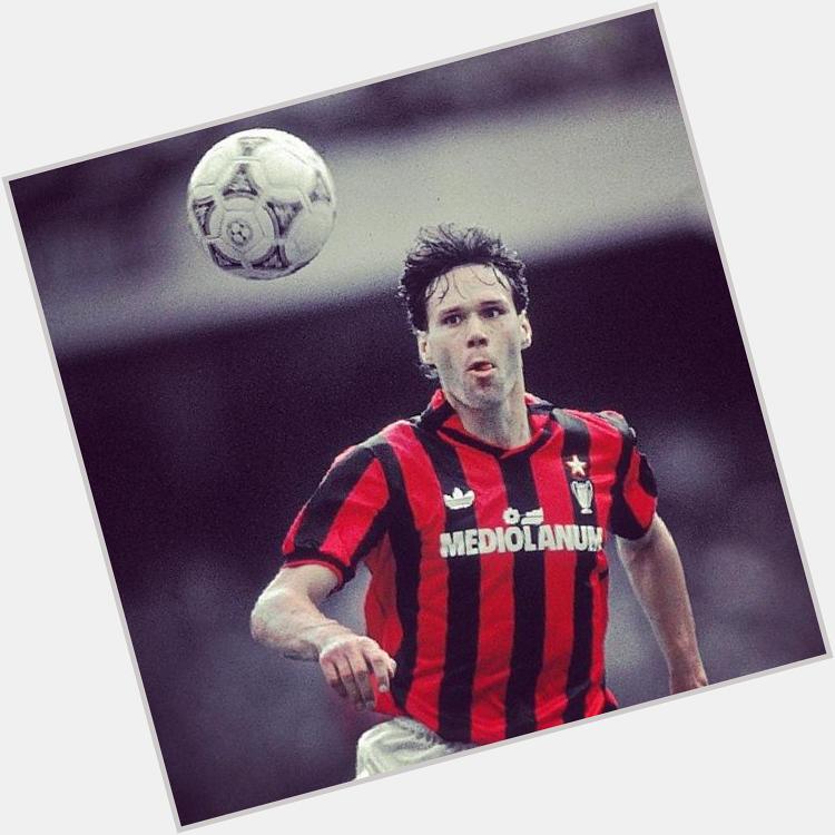 Happy 50th Birthday Marco Van Basten. One of the most glorious player ever. 