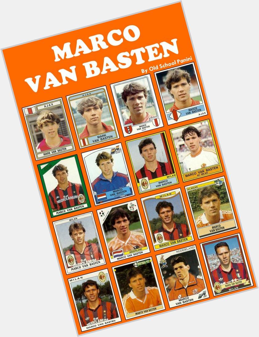 " Happy Birthday to Marco VAN BASTEN 