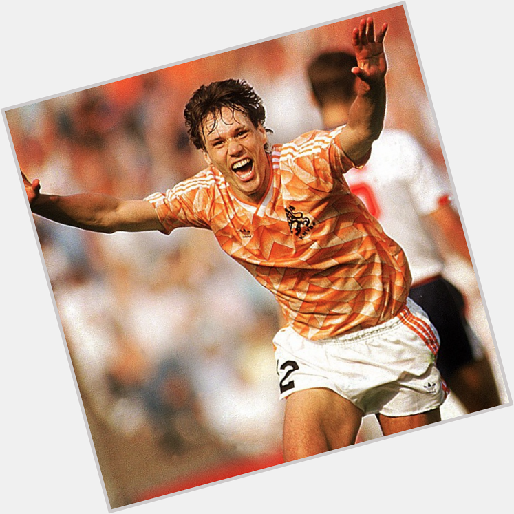 Happy 50th Birthday to Marco Van Basten, scorer of that goal in the Euro 88 final  