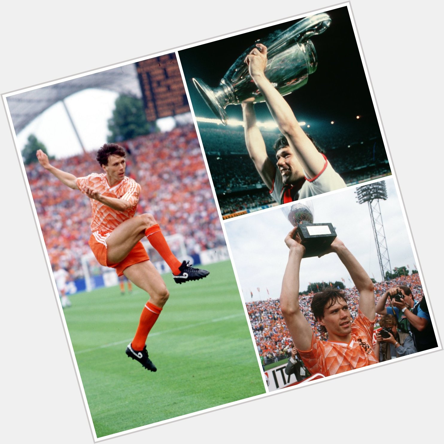 Er gewann 2 Mal die und führte 1988 zum EM-Titel. Heute wird Marco van Basten 51, Happy Birthday! 