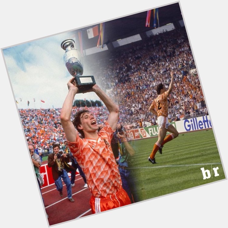  HAPPY   BIRTHDAY MARCO VAN BASTEN! Vandaag 51 jaar geworden 