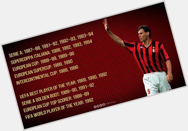 Happy birthday Marco Van Basten 