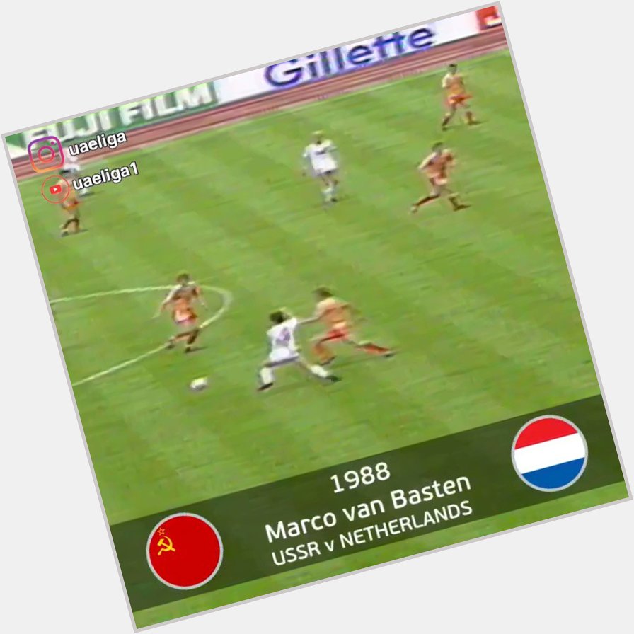 Happy 55th Birthday
 to Marco van Basten 