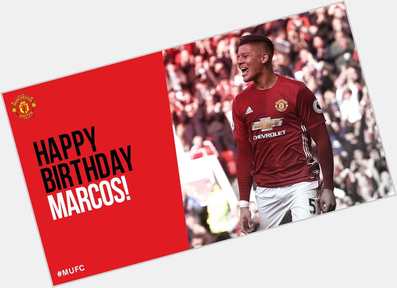 Happy Birthday, Marcos Rojo!  