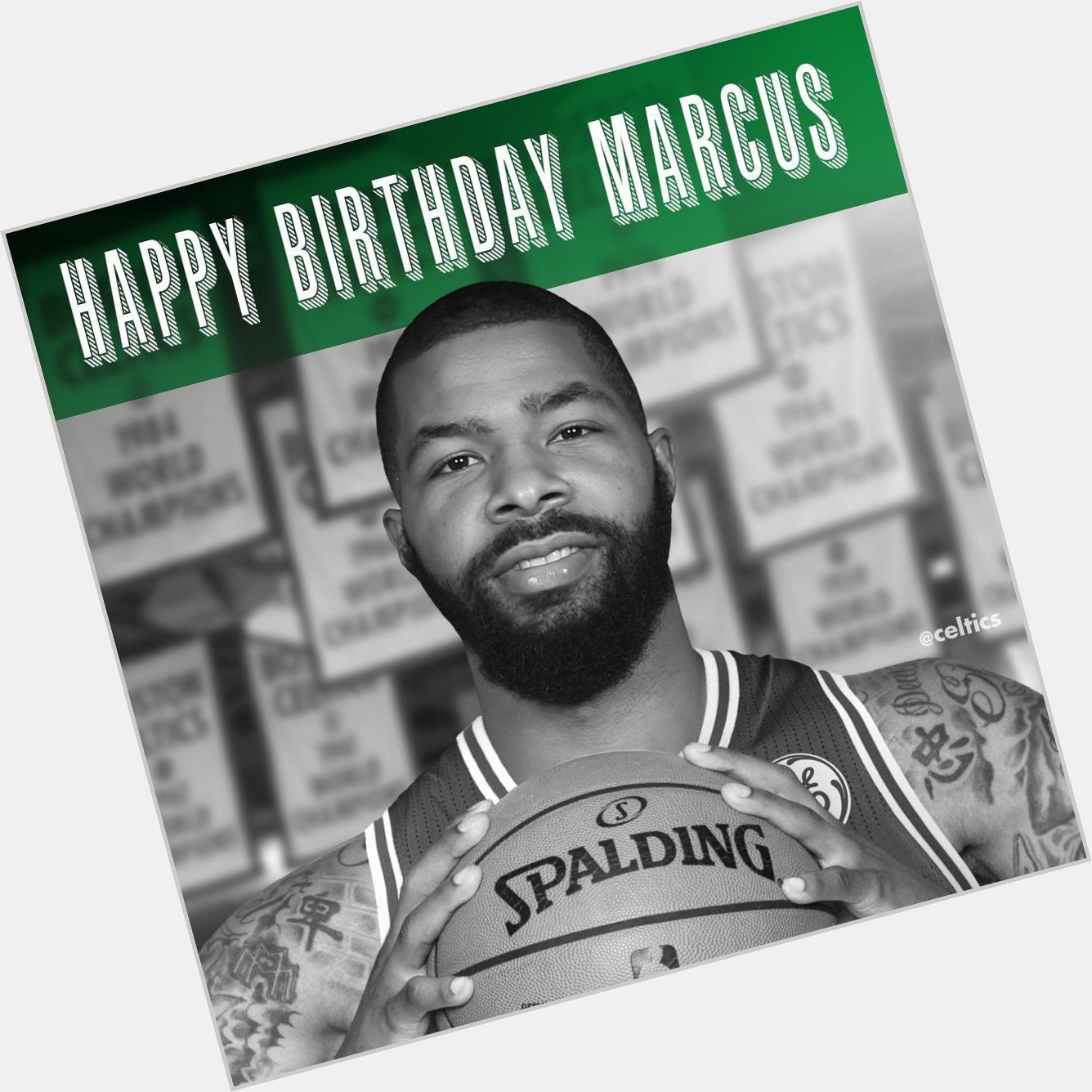 Hoje é aniversário do Marcus Morris! Happy Birthday, Marcus!
Welcome to Boston!!!      
