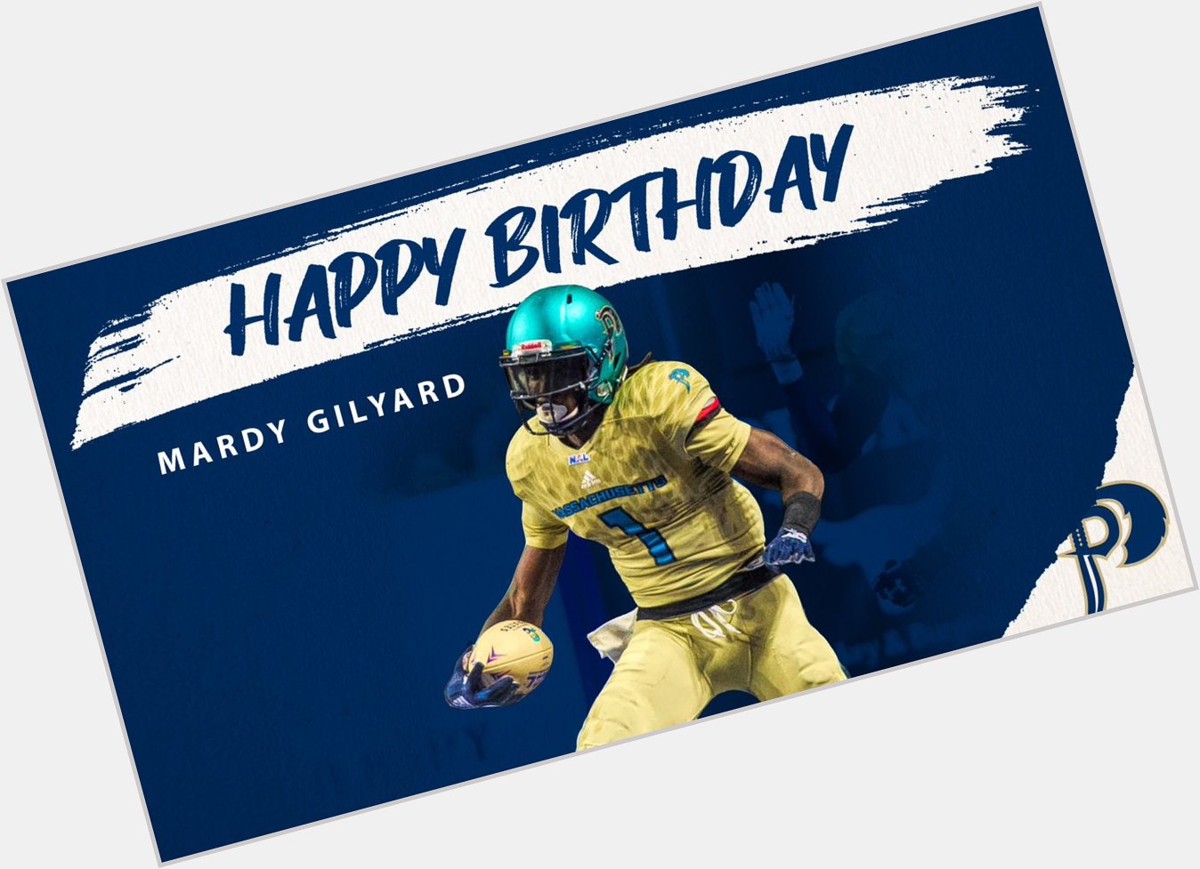 We d like to wish WR Mardy Gilyard a very happy birthday! 
