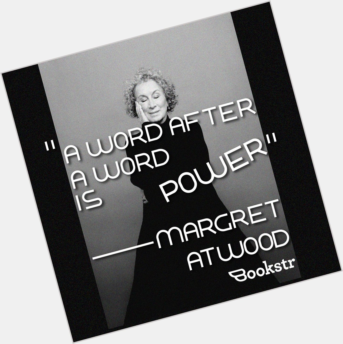 Happy birthday, Margaret Atwood!  