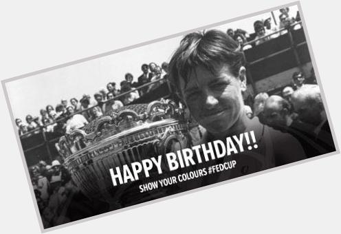 Happy 73rd Birthday to Margaret Court the lady who holds the all-time record 4 the most with 24! 