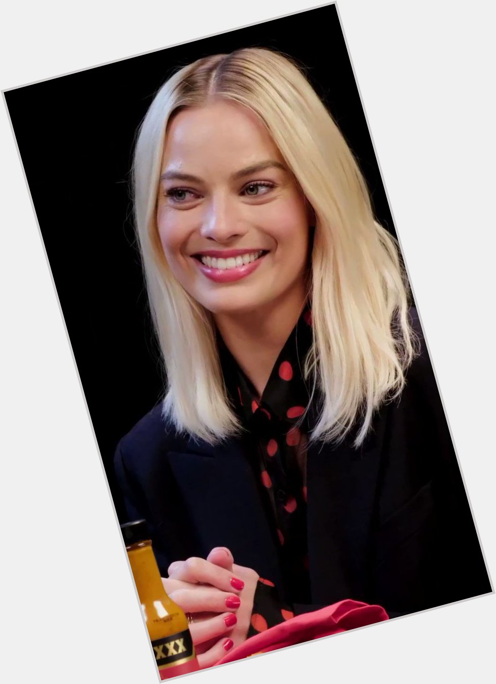 Mad respect for Margot Robbie winning a bolognese eating contest Happy Birthday, Margot! 