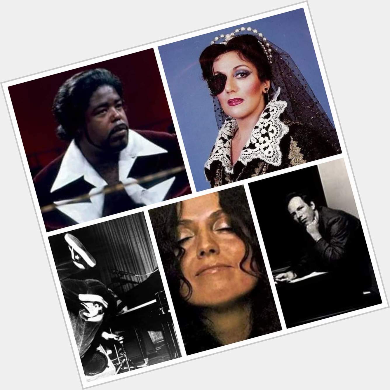 September 12th 
Happy Birthday to Barry White, Tatiana Troyanos, Ben Folds, Maria Muldaur, and Hans Zimmer! 