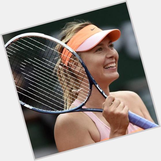 Again a happy birthday to a real queen.  Simply the best player in the world Maria sharapova. 