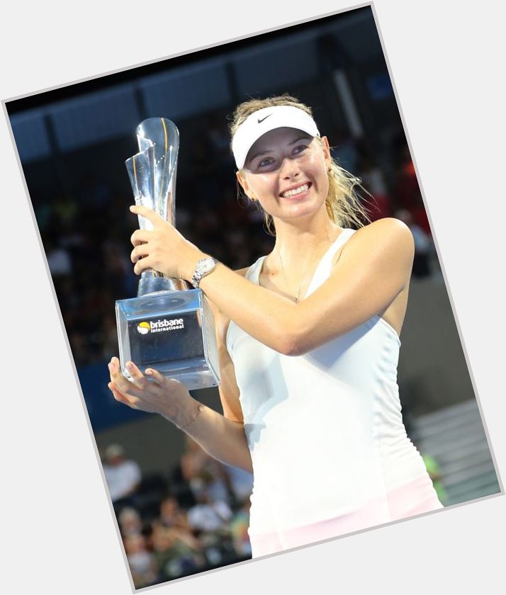 Happy 28th birthday, Maria Sharapova. What do you think? Better tennis player or model? 