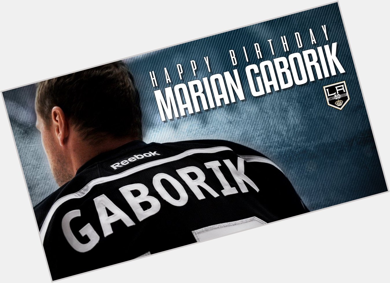 Happy Birthday to winger Marian Gaborik!!  
