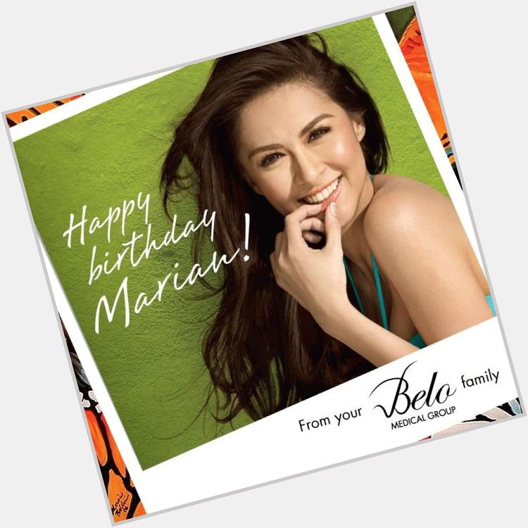 Happy birthday to our one and only Marian Rivera! Stay happy and in love! 