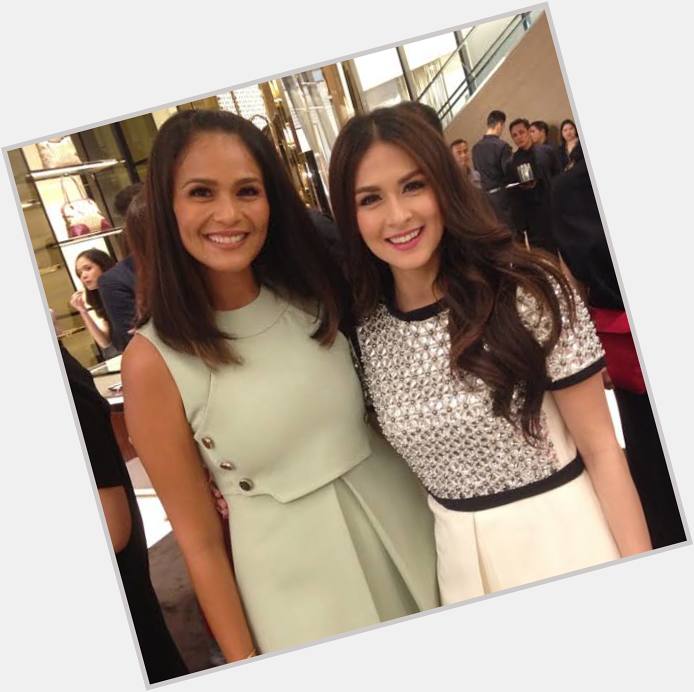 Happy birthday to this two beautiful ladies! and Marian Rivera  