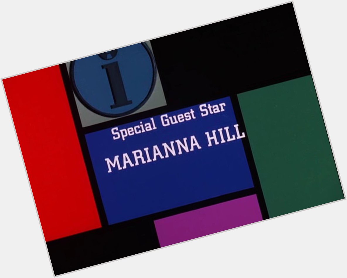 Happy Birthday.  Here\s my blog\s recent interview with Marianna Hill:  