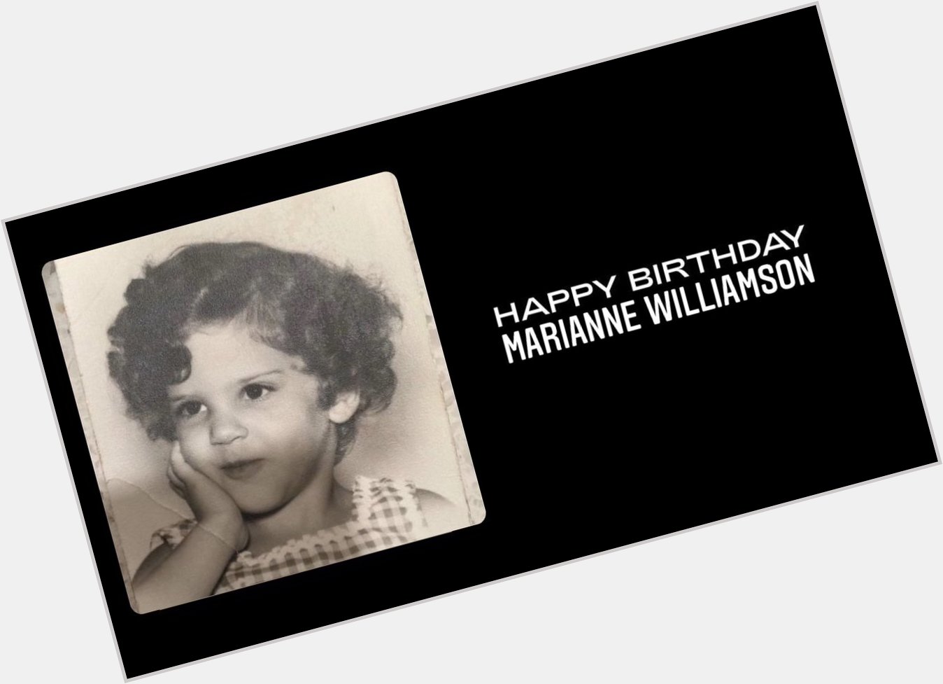 Beyonce wishes Marianne Williamson a happy birthday 