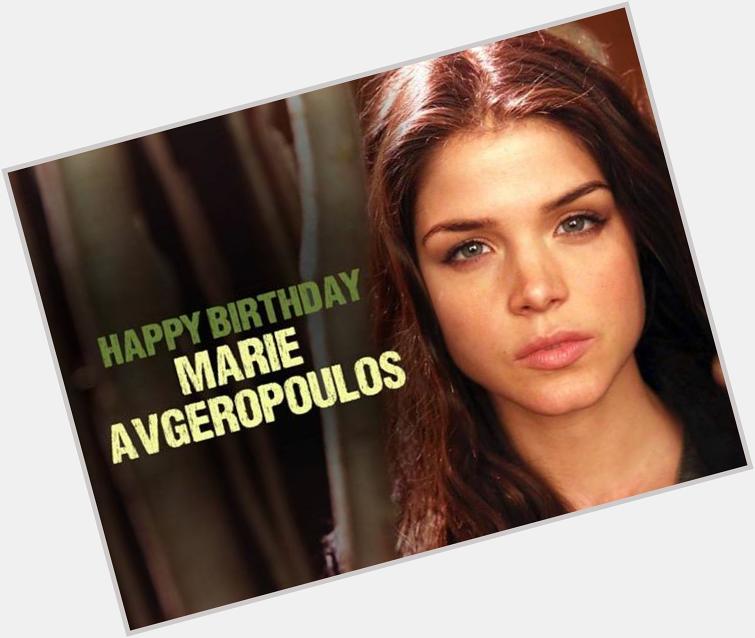 Happy Birthday to the amazing Marie Avgeropoulos!     