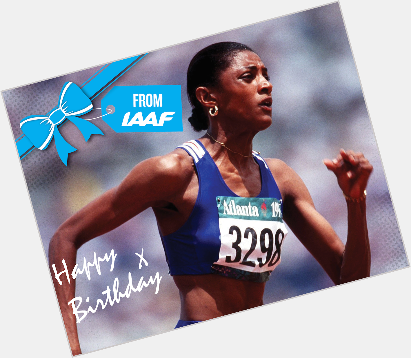 Happy birthday to triple Olympic and double world champ Marie-José Pérec! 