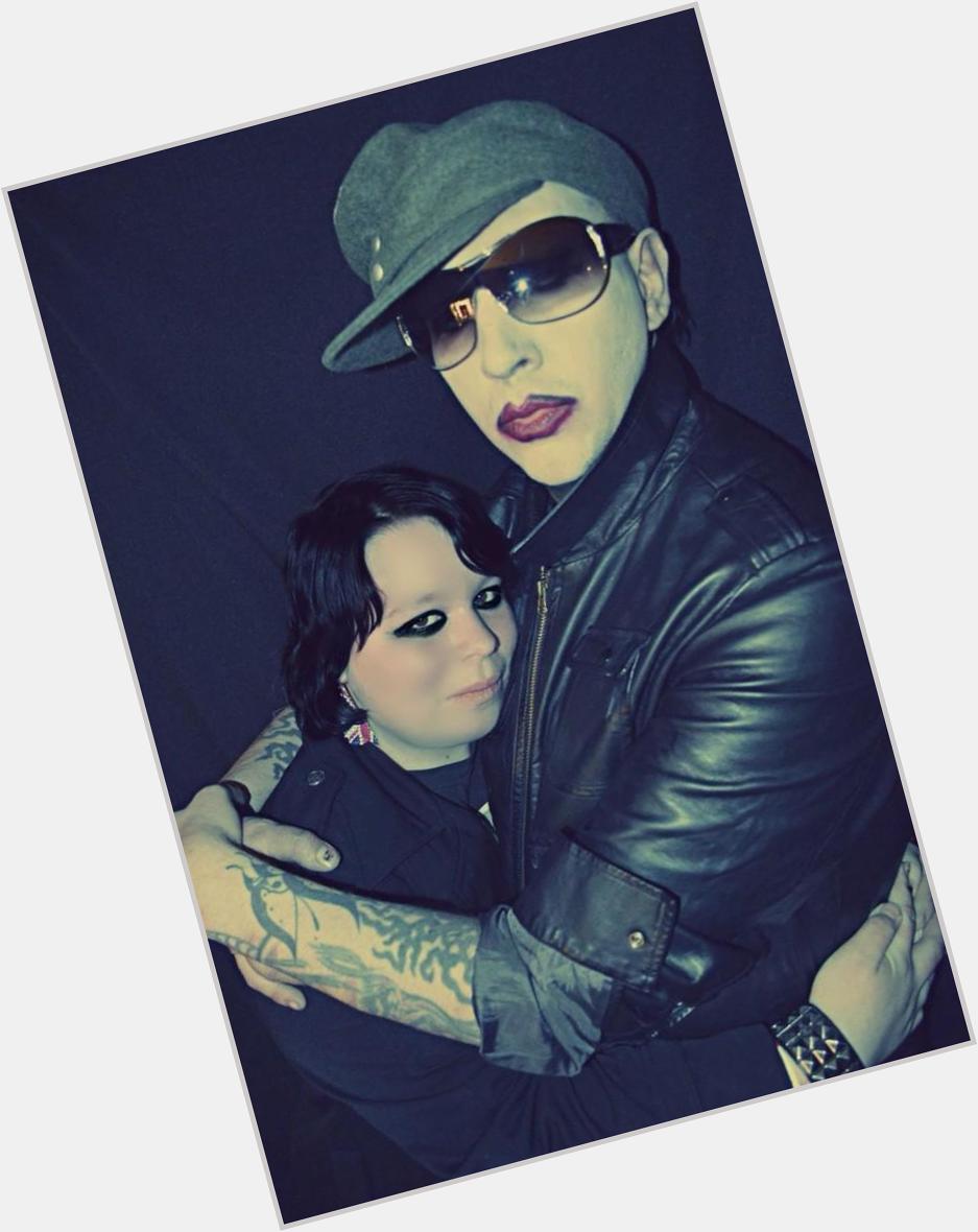 Happy Birthday Marilyn Manson your seriously the nicest and most attractive man I\ve ever met you changed my life 