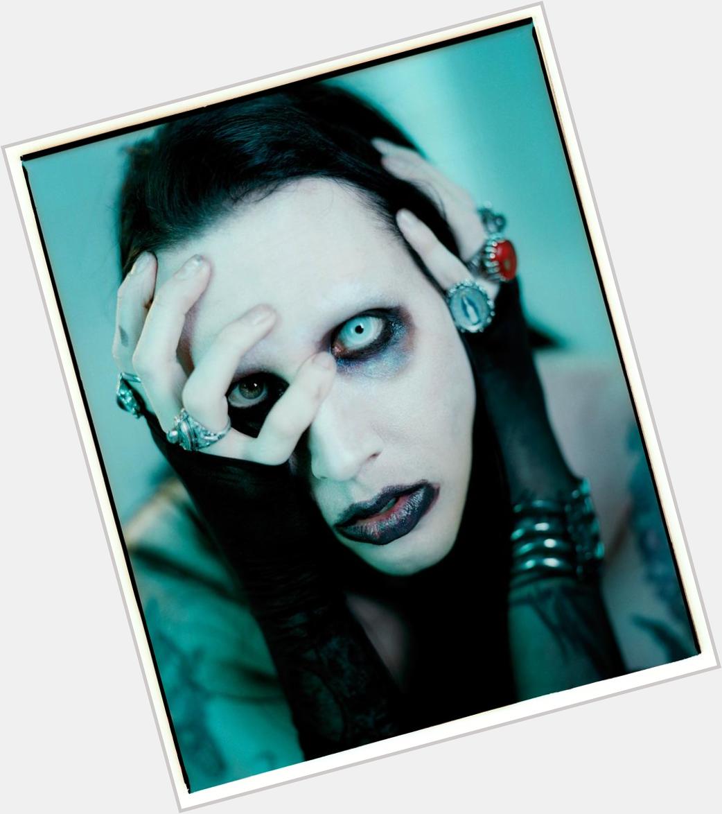 Today is the birthday of a great artist
Happy Birthday, Marilyn Manson!!      
