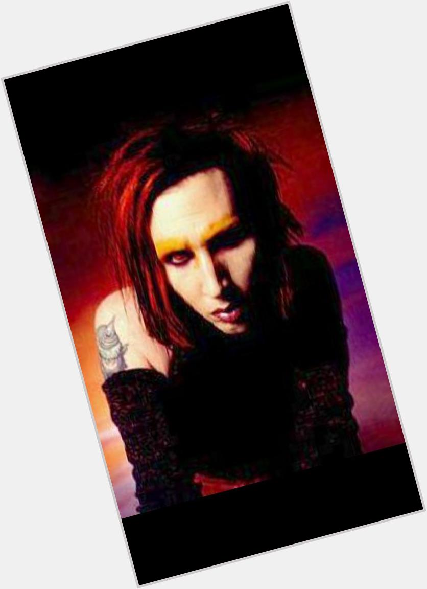 Happy Birthday to my fucking idol 
You taught me that different is beautiful 
You fucking rock Marilyn Manson. 