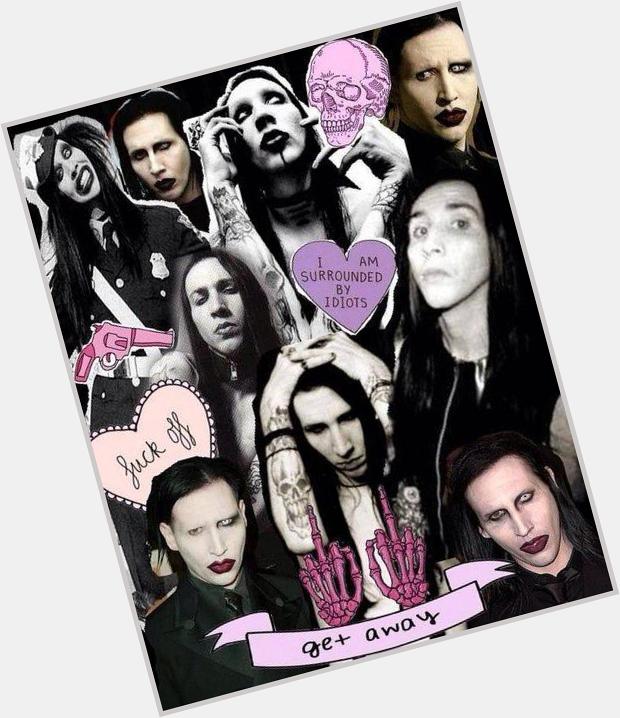 Birthday Marilyn Manson 