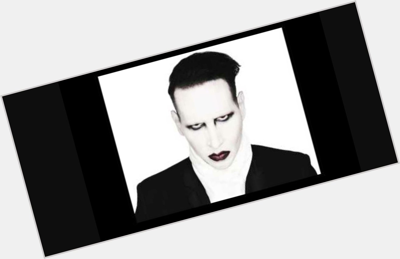 Happy Birthday to the Pale Emperor/The Antichrist Marilyn Manson 