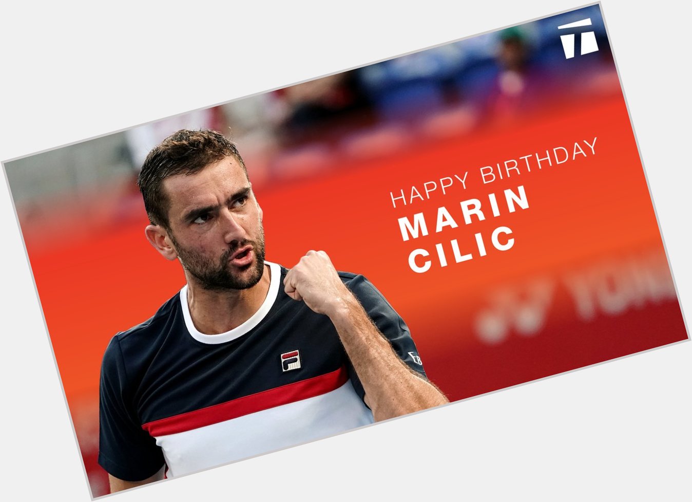 Happy 32nd Birthday to the 2014 champion and 18-time singles victor, Marin Cilic.   