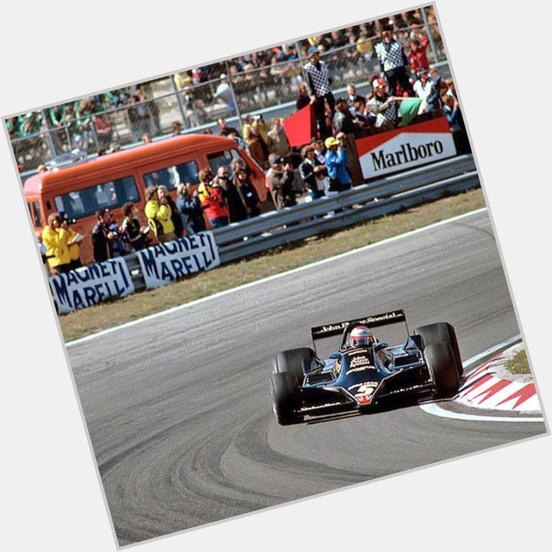 Happy Birthday Mario Andretti! Mario Andretti - Dutch Grand Prix at Zandvoot in his JPS Lotus 79 
