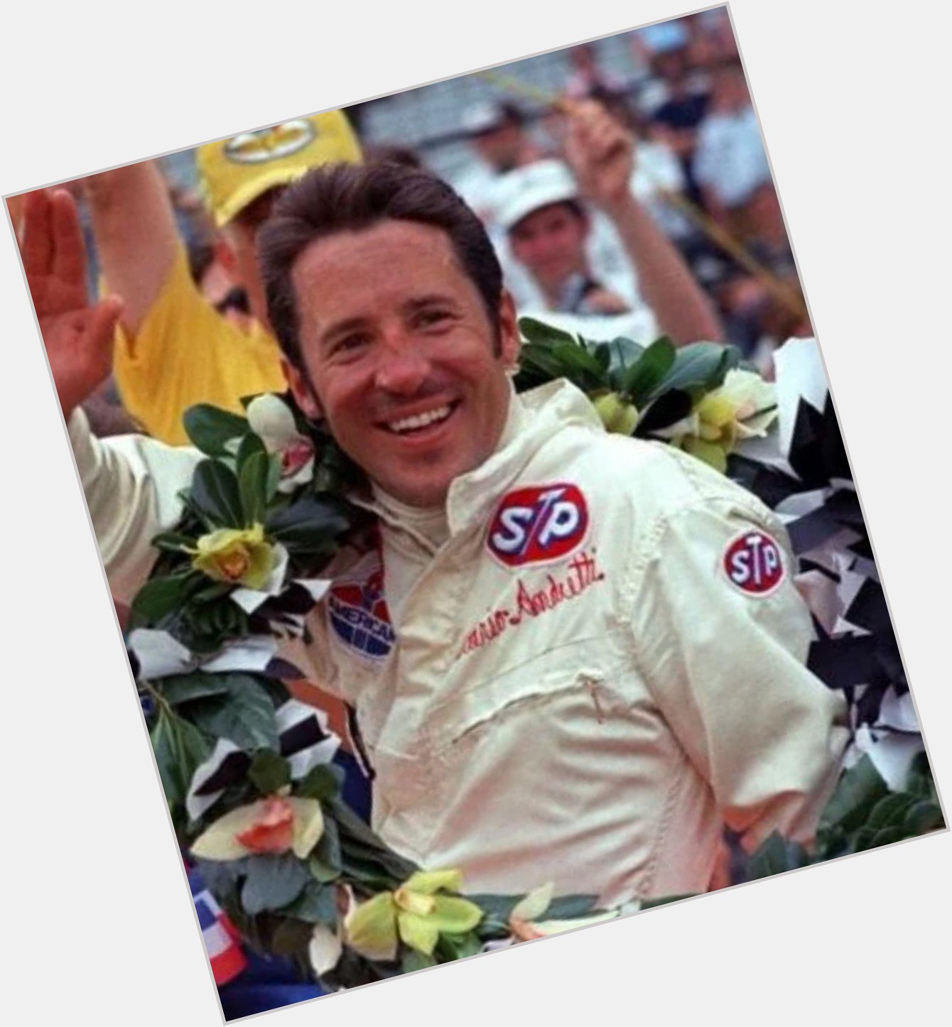 Happy Birthday Mario Andretti! Winner of the 1969 Indy 500 in this pic, 50 years ago. 