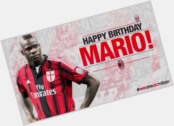12 August Happy Birthday  Mario Balotelli   