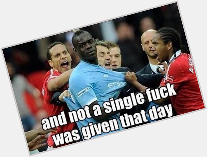 Happy Birthday Mario Balotelli. Thank you for this picture! 