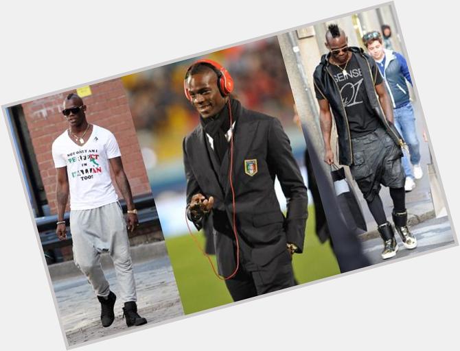 Happy Birthday Mario Balotelli! Which of Balotelli\s looks would you wear?  