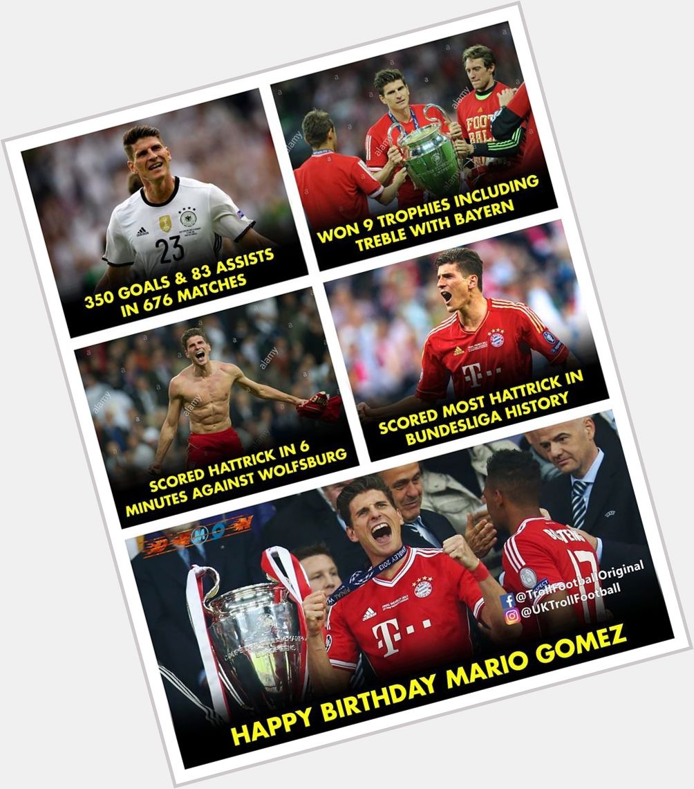 Happy Birthday Mario Gomez  