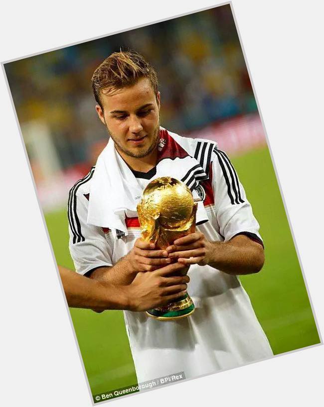 Happy 23rd birthday to Mario Gotze! Very few players can boast a World Cup winning goal at his age. 