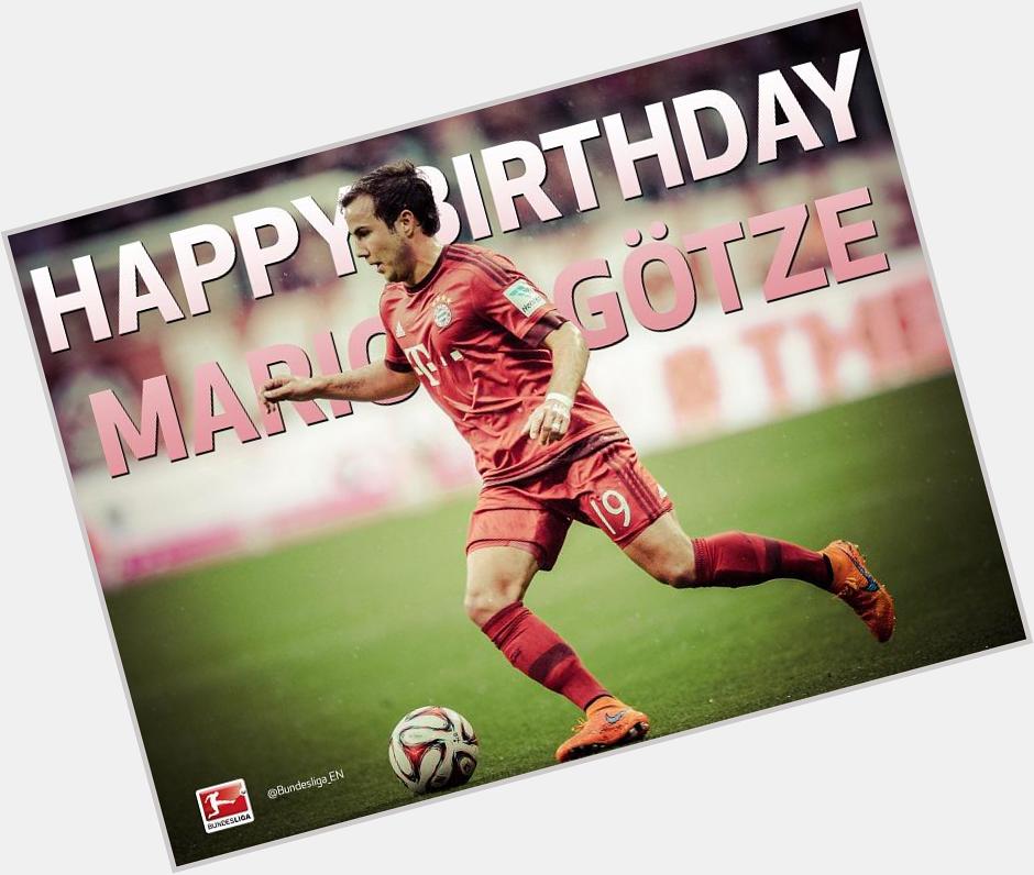 Happy Birthday Mario Gotze (23 tahun) 