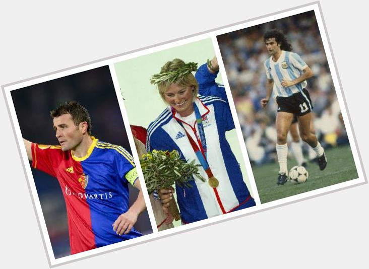 Happy Birthday to Mario Kempes, Alexander and - sporting legends all!  