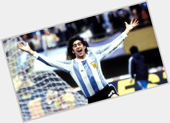   Happy 63rd Birthday   to Argentinan  striker Mario Kempes 