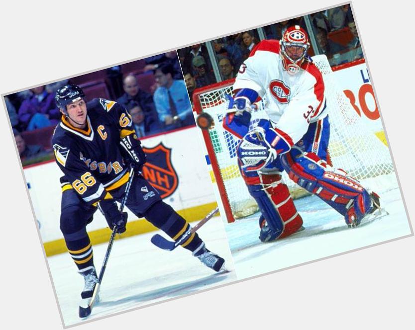 Happy 50th birthday to Mario Lemieux & Patrick Roy. Two of the greatest players in the history of our game. 