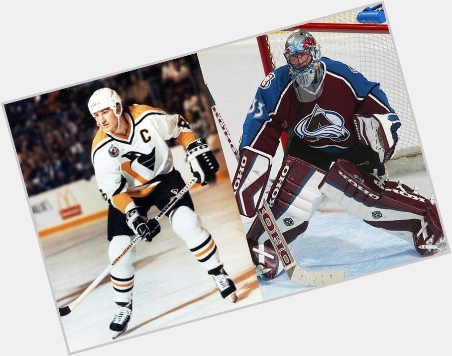 Yesterday was the 50th birthday of Mario Lemieux and Partrick Roy. Happy birthday! 