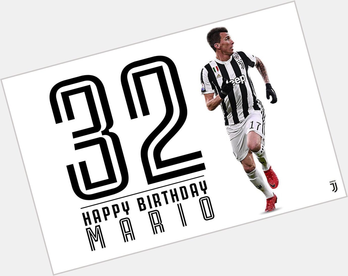 Happy 32nd Birthday Mario Mandzukic! 