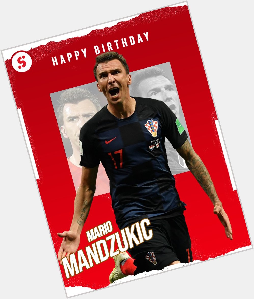 Happy 36th birthday to Mario Mandzukic!     