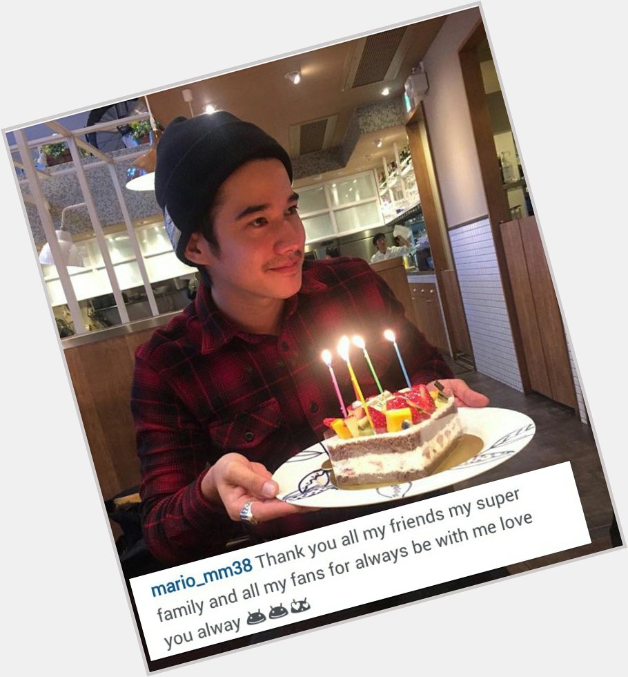 Always smiling and friendly
Happy birthday   mario maurer  Love you much much much more  