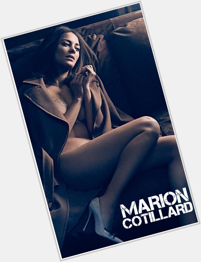 Happy birthday to Marion Cotillard, who is really all you need to sell a movie (or a message)! 