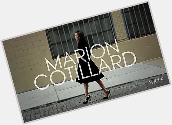 Happy Birthday to the Greatest Actress of this generation. Academy Award Winner Marion Cotillard!!! 