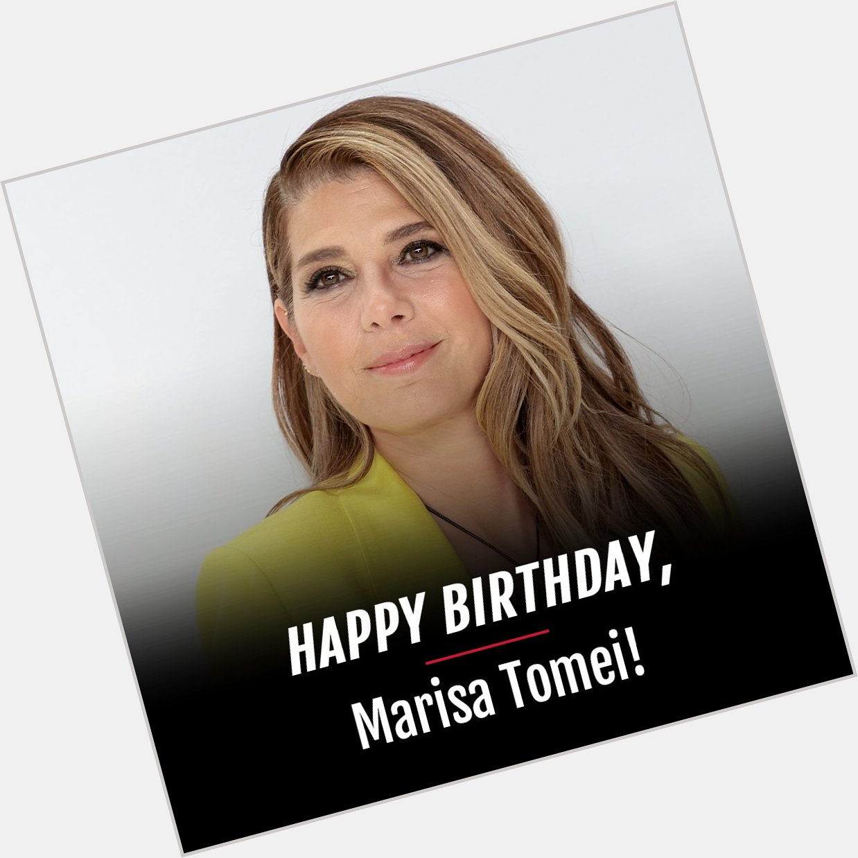 Happy Birthday to Tomei! What is your favorite acting credit of hers? Share in the comments below! 