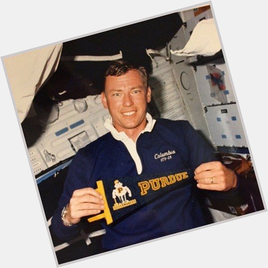 Happy Birthday alum Mark Brown, pictured on Shuttle Columbia in 1989. For more see  