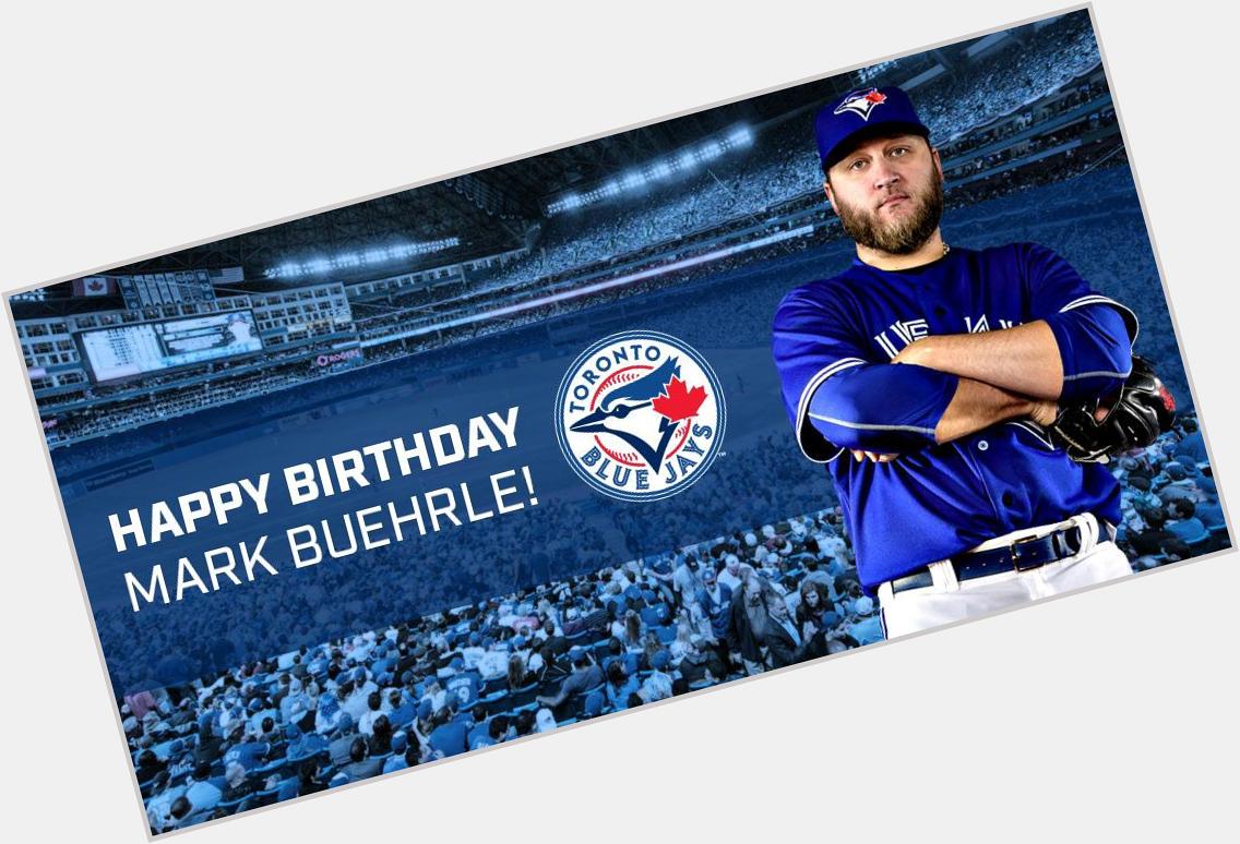To wish Mark Buehrle a Happy Birthday! Have a great one Mark! 