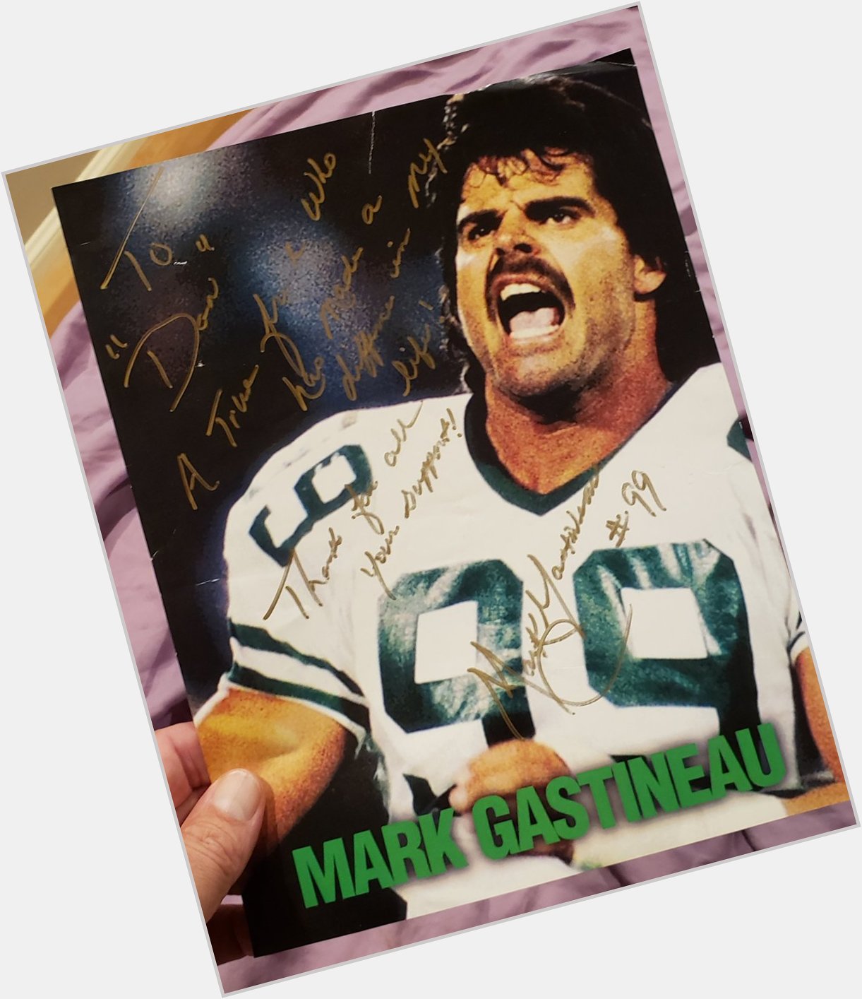 Want to wish my friend . LEGEND Mark Gastineau a Happy Birthday ...REALLY love the guy! 